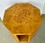 Modern Modern Poplar Burl Wood Indus Octagonal Side Table For Sale - Image 3 of 3