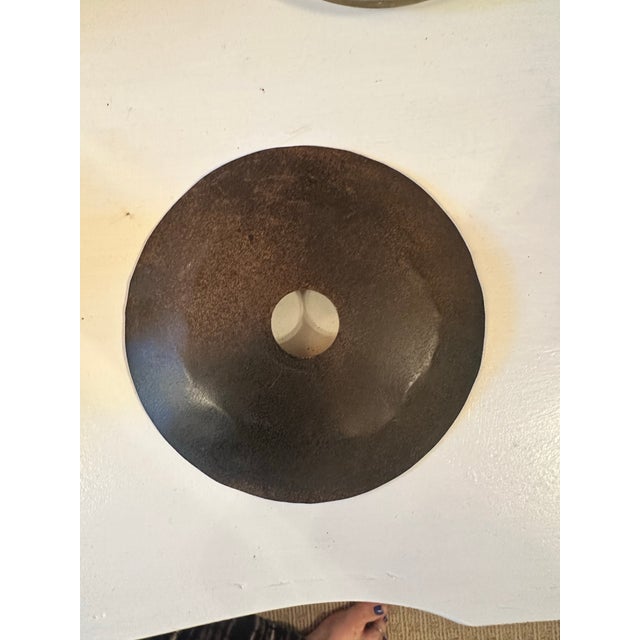 Vintage Iron and Rock Crystal Empire Chandelier For Sale - Image 11 of 11