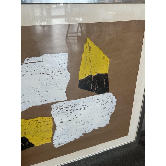 Paper Mixed Media Drawing, 1970s, Paper For Sale - Image 7 of 10