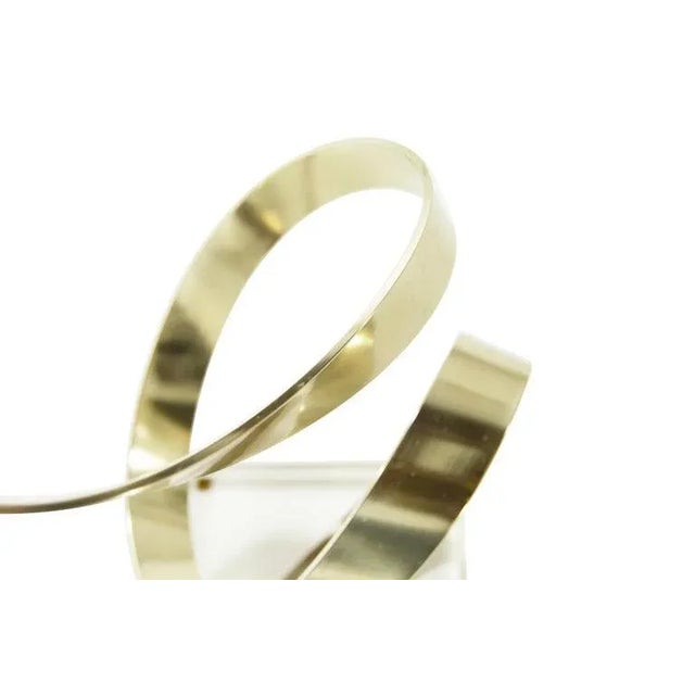 Metal Late 20th Century Dan Murphy 'Ribbon' Sculpture, 1980 For Sale - Image 7 of 10