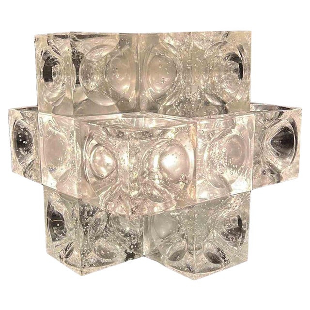 Adjustable Cubes Lamp by Albano Poli for Poliarte, Italy, 1970s For Sale