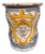 Antique Albarello Pharmacy Jar with Coat of Arms and Crown, 1700 For Sale