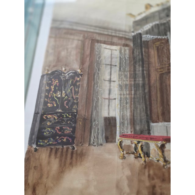 Lowell Groves Watercolor Painting For Sale - Image 4 of 9