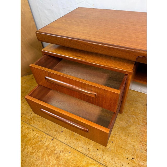 Brown Vintage Teak Desk by Victor Wilkins for G-Plan, 1960 For Sale - Image 8 of 12