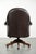 Chesterfield Desk Chair in Brown Cowhide Leather For Sale - Image 4 of 17