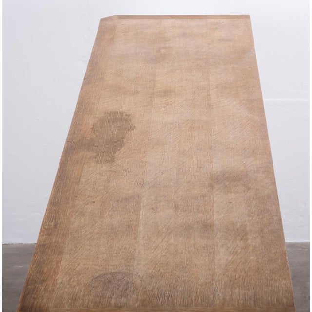 Vintage Oak and Brass Sideboard by Henning Kjærnulf, Denmark, 1960s For Sale - Image 14 of 18