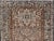 Antique Persian Heriz Rug With Geometric Medallion Design in Mocha, Blue, & Tan For Sale In Atlanta - Image 6 of 12