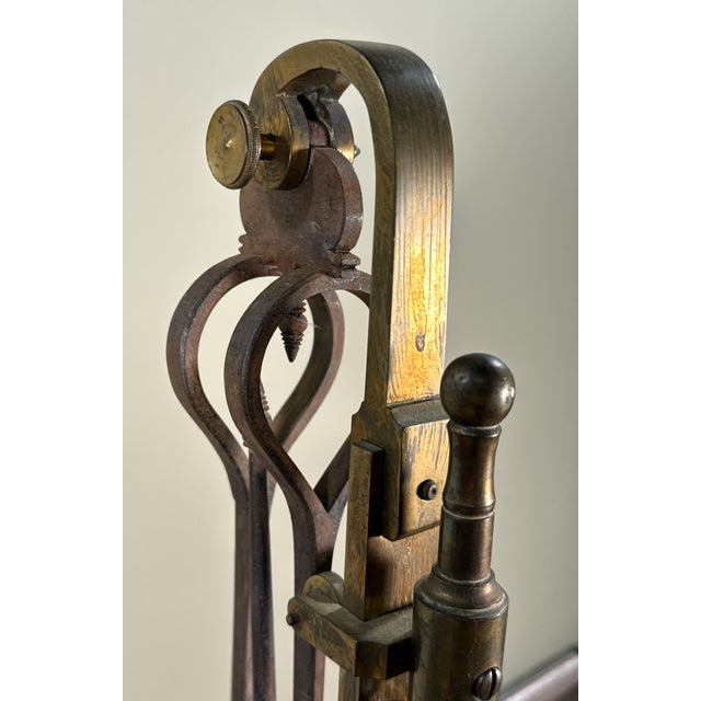 Antique Vandome Titford and Pawson London Brass Apothecary Balance Scale For Sale - Image 4 of 12