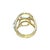 Ippolita 18k Yellow Gold Rock Crystal Quartz and Diamond Ring, Size 6.75 For Sale In New York - Image 6 of 9