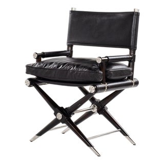 Contemporary Director’s Chair by Theodore Alexander For Sale