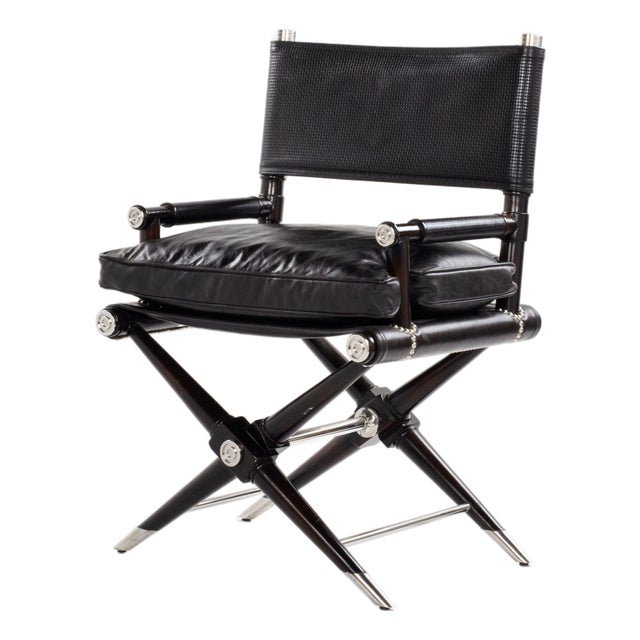 Contemporary Director’s Chair by Theodore Alexander For Sale