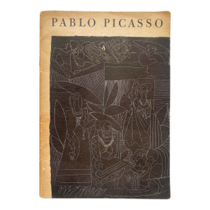 " Pablo Picasso : Lithographs 1945-1947 " Vintage 1947 1st Edition Mid Century Modern Mourlot Fine Art Lithograph Print Art Book