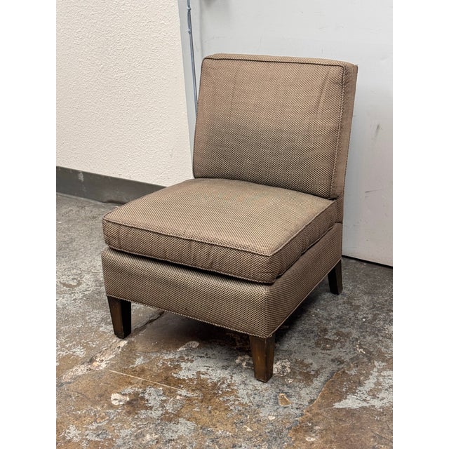 Late 20th Century Henry Calvin Slipper Chair For Sale - Image 5 of 12