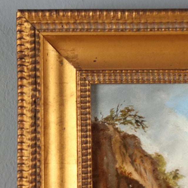Ernst Gustav Doerell, Landscape, Oil on Canvas, Framed For Sale - Image 7 of 10