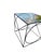 Mid-Century Modern Vintage Wrought Iron Rods Xo Side End Table Attributed to Frederic Weinberg MCM For Sale - Image 3 of 17