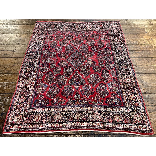 Vintage Sarouk Rug, 1920s For Sale - Image 4 of 18