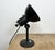 Vintage Black Enamel Table Lamp, 1950s For Sale - Image 14 of 18