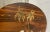 Vintage Shibayama Style Hardwood Side Table With Inlaid Elephant Scene For Sale - Image 4 of 8