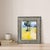 Landscape Abstract Painting by Contemporary Artist Pastel colors dominate this dreamy painting that is framed in a...