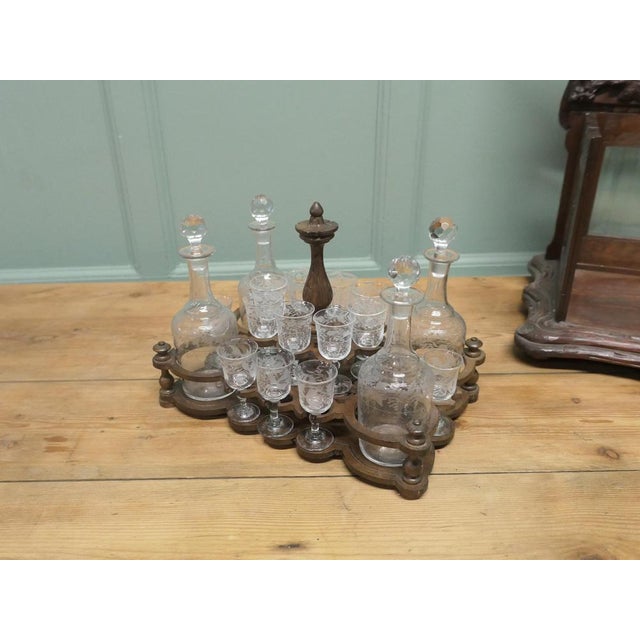 Glass Black Forest Cave De Liqueur, Set of 22 For Sale - Image 7 of 8