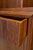 1950s Mid-Century Modern Italian Bookcase in Striped Mahogany, 1950s For Sale - Image 5 of 9