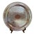 Vintage Oneida Silverplate 12.5” Round Serving Tray. Vintage Barware, Bar Cart, Cottage Core & Palm Beach Regency - See Pics! For Sale