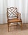 Brown 1960s Chinese Chippendale-Style Arm Chair For Sale - Image 8 of 10