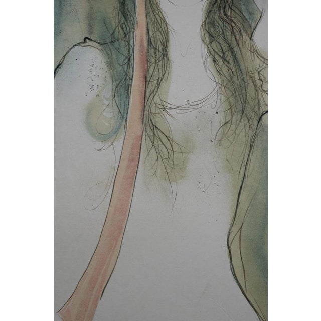 Bernard Charoy, Portrait de Sophie au ruban, Lithograph For Sale - Image 6 of 9