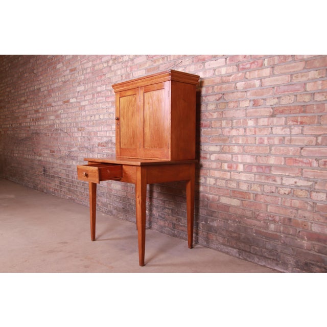 Antique Pine Postmaster Desk With Fitted Interior, Circa 1840s Chairish
