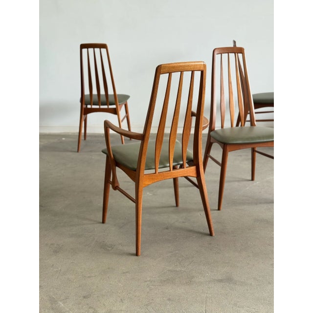 1960s Niels Koefoed Eva Chairs - Set of 6 For Sale - Image 12 of 13