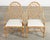 Set of Six Genuine McGuire "Cracked Ice" Rattan Dining Chairs For Sale - Image 10 of 18