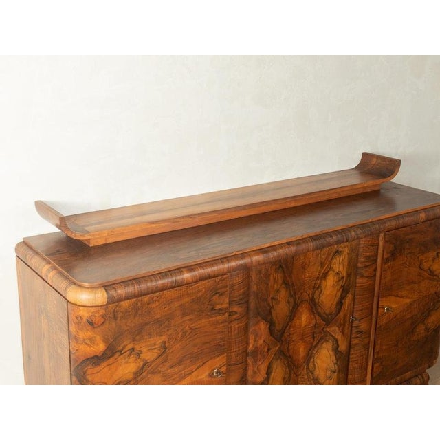 1920s Art Deco Sideboard in Walnut, 1920s For Sale - Image 5 of 12