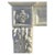 Early 19th Century Fireplace in Italian Carrara Marble For Sale - Image 6 of 9