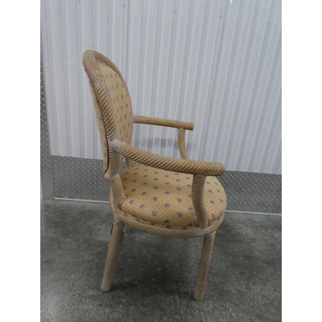 1970s Vintage Signed Italian Marcello Mioni Dining Chairs - Set of 6 For Sale - Image 9 of 13