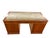 Large Executive Desk in Wood and Leather For Sale - Image 5 of 8