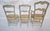 Late 20th Century Set of 10 French Country Ladder Back Painted Chairs For Sale - Image 5 of 18