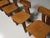 Tan Sapporo Dining Chairs by Mario Marenco for Mobil Girgi, Set of 6 For Sale - Image 8 of 12