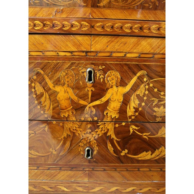 Louis XV Inlaid Dresser, Lombardy, Late 18th Century For Sale - Image 4 of 15