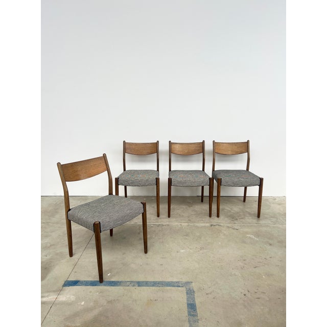Teak Chairs by Cees Braakman for Pastoe 1960, Set of 4 For Sale - Image 14 of 14