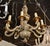 Traditional 19th Century Continental Parcel-Gilt Chandelier For Sale - Image 3 of 8