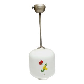 Art Deco Pendant Lamp, Poland, 1950s For Sale
