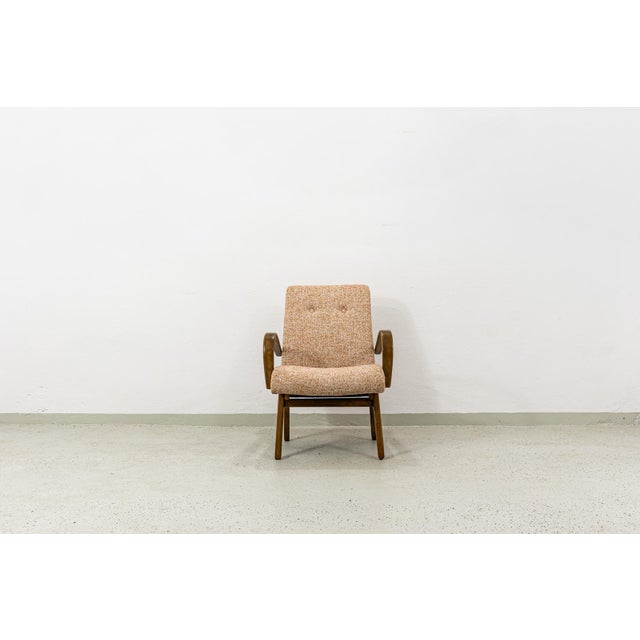 Mid-Century Modern Chair by J Šmidek for Ton, 1960s For Sale - Image 4 of 16