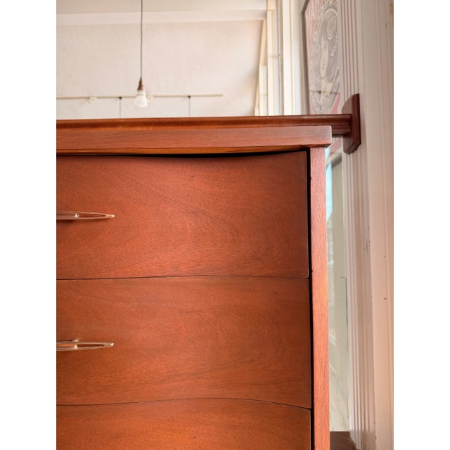 Walnut Bassett Dresser / Credenza – Fully Restored For Sale In Detroit - Image 6 of 8