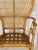 Pair Bamboo & Rattan Fan Back Arm Chairs For Sale - Image 15 of 18