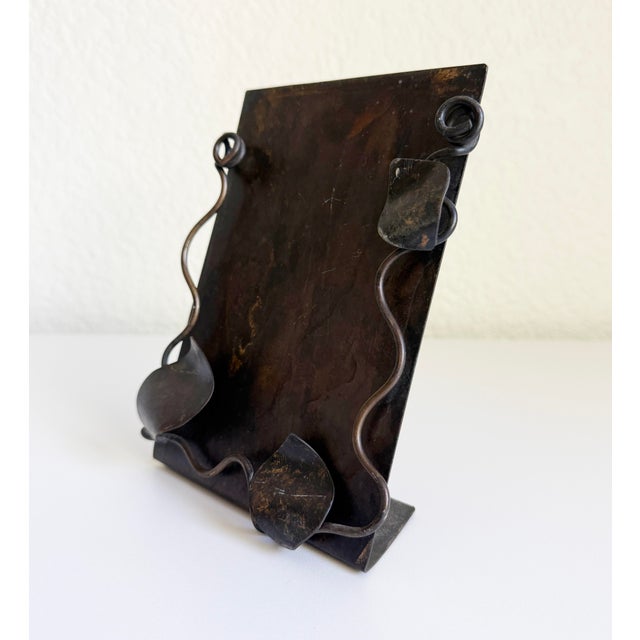 Contemporary Postmodern Copper Picture Frame by Martha Sturdy For Sale - Image 3 of 9