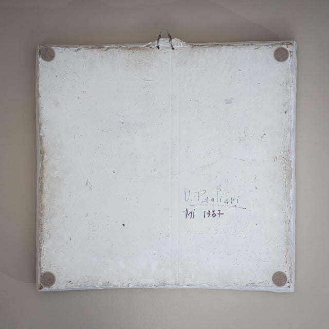 1960s Ulisse Pagliari (Xx), Pair of Wall Objects, Italy, Dated 1967 For Sale - Image 5 of 13