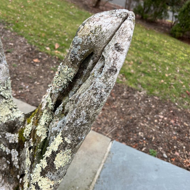 Wood Specimen Carved Driftwood Outdoor Chair For Sale - Image 7 of 10