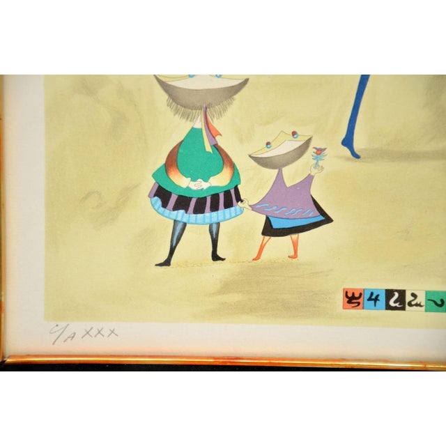 Guillermo Silva, Supermercado de Arte, 1960s, Lithograph, Framed For Sale - Image 9 of 13