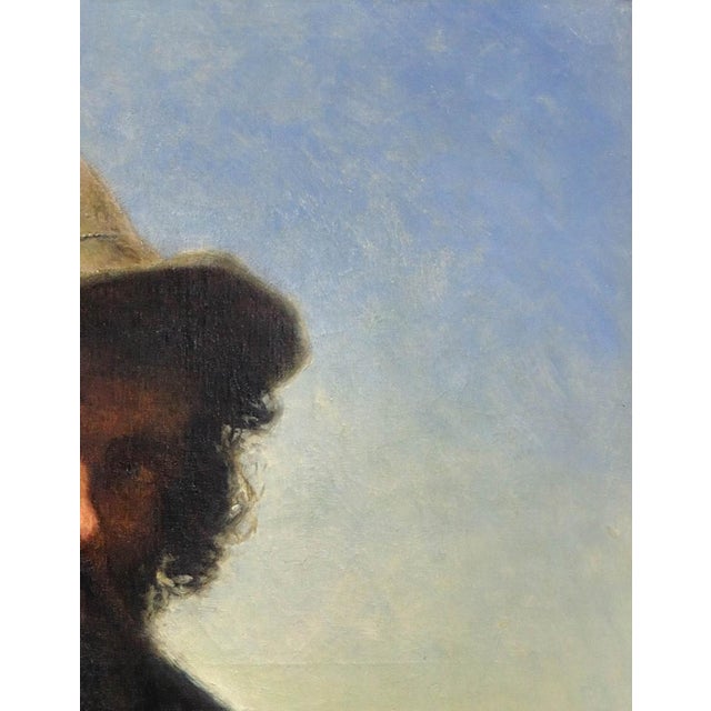 Albin Mattenheimer, Self-Portrait, 1875, Oil on Canvas, Framed For Sale - Image 8 of 18