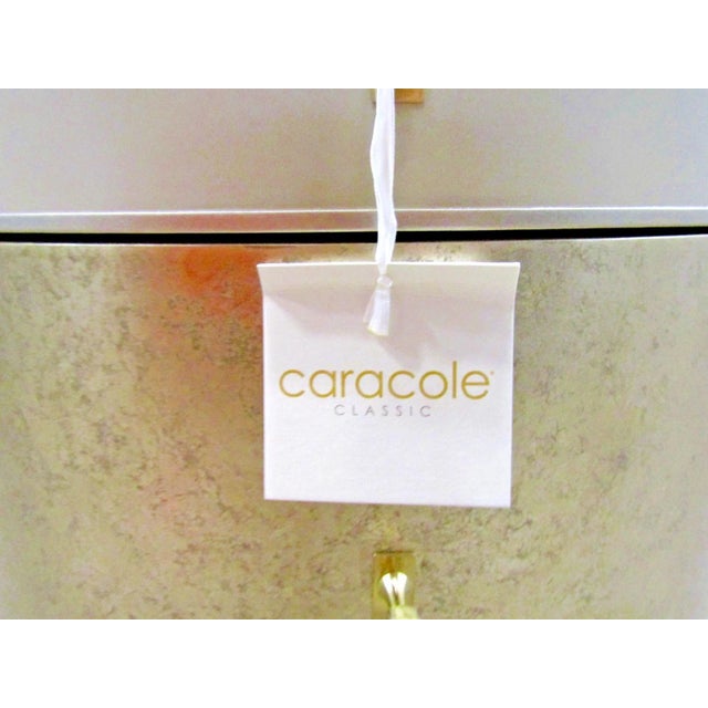 2020s New Caracole Modern Silver Leaf Hang Around Nightstand For Sale - Image 5 of 12